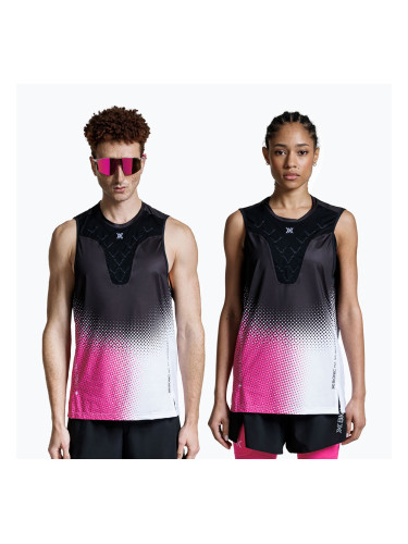 X-Bionic Corefusion Run Горнище на резервоара dot fade/нео розово/бяло