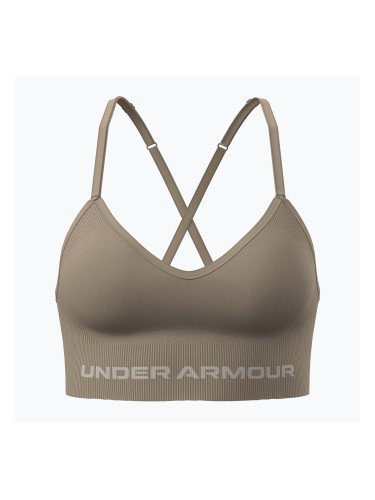 Спортен сутиен Under Armour Vanish Seamless Low city khaki/summit white