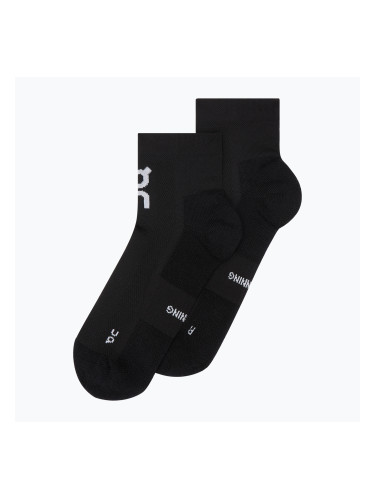 On Core Run Mid чорапи 2 чифта черни