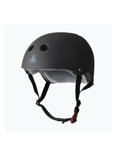 Triple Eight Сертифицираната каска Sweatsaver черна матова