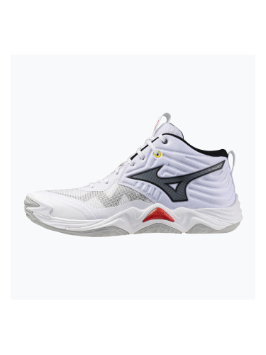 Обувки за волейбол Mizuno Wave Momentum Elite Mid white/black/fiery red