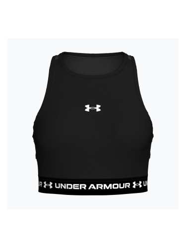 Дамски топ за тренировка Under Armour HeatGear Mesh Tank ultimate black/white