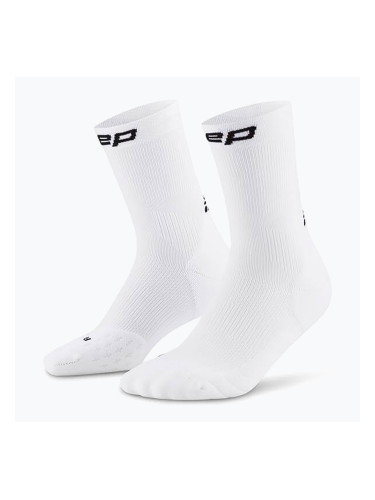 CEP Мъжки чорапи за компресия Run Mid Cut 5.0 white