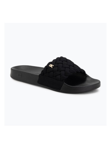 Дамски чехли Tommy Hilfiger Braided Pool black