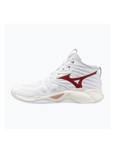 Дамски волейболни обувки Mizuno Wave Momentum Pro Mid white/rose elegance/lava falls