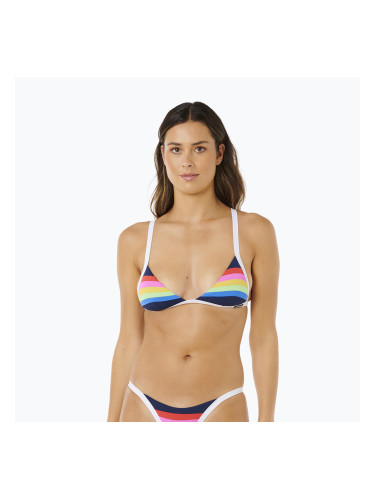 Горнище от бански костюм Rip Curl Surf Stripe Fixed Tri dark navy