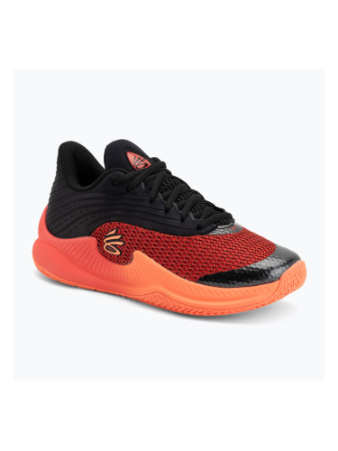 Баскетболни обувки Under Armour Curry Splash 26 black/electric tangerine/racer red
