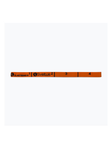 Упражнение еластичен Sveltus Elastiband оранжев 0144