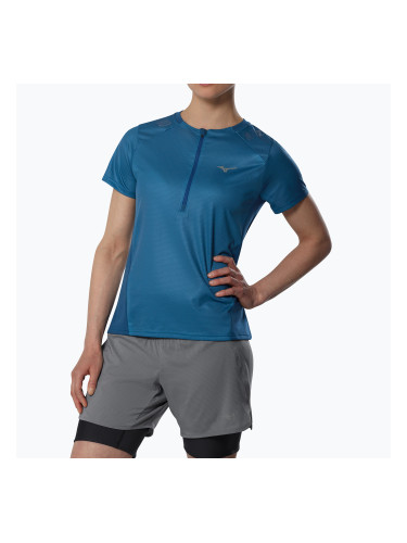 Дамска тениска за бягане Mizuno Trail Graphic Tee sailor blue