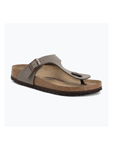 Чехли BIRKENSTOCK Gizeh Birkibuc Narrow stone