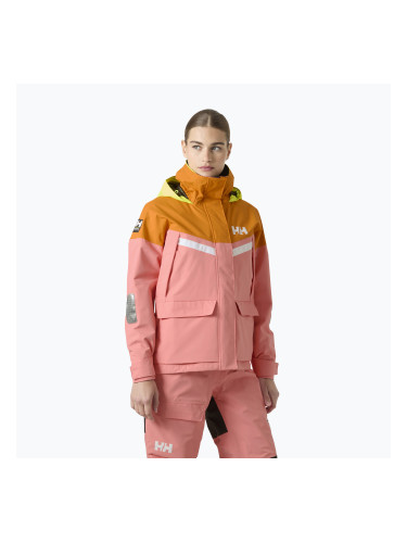 Дамско яке за ветроходство Helly Hansen Pier 4.0 coral almond