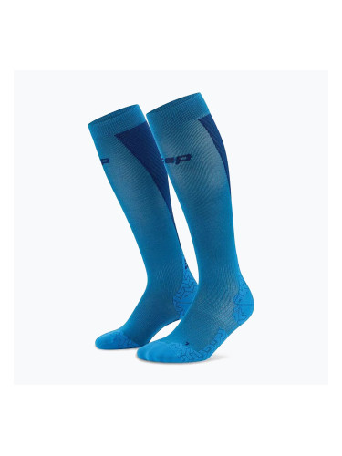 Дамски чорапи CEP Ultralight Tall 4.0 blue/dark blue