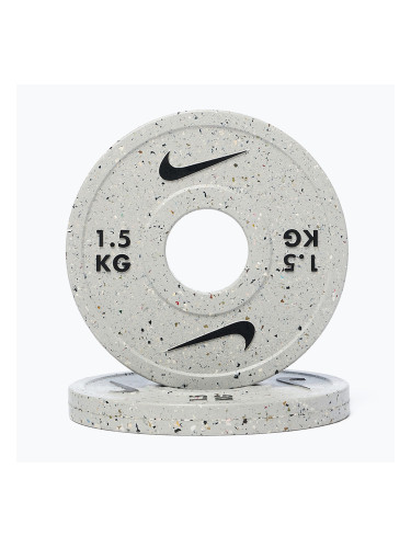 Тежести Nike Strength Grind Change Plates 2 x 1,5 kg wolf grey