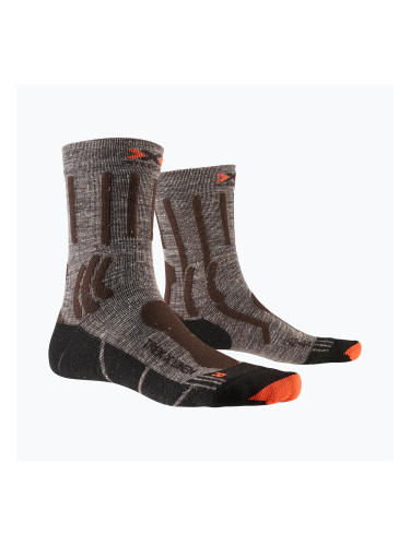 Чорапи X-Socks Trek X Linen melange/orange/black
