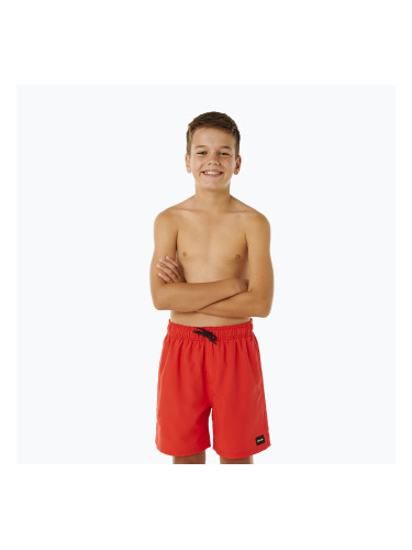 Детски плажни шорти Rip Curl Offset Volley red