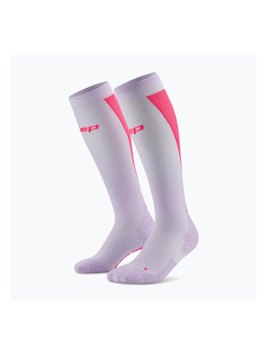 Дамски чорапи CEP Ultralight Tall 4.0 lilac/pink