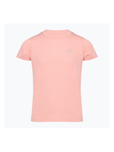 Детска трекинг тениска KADVA TrailCore breathable pink