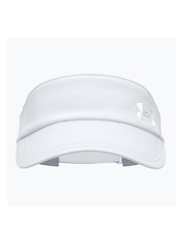 Дамска козирка за бягане Under Armour Launch white/black/distant grey