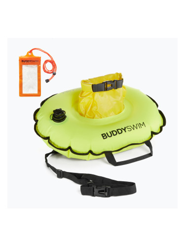 Спасителна буйка BuddySwim Hydrastation 10 l yellow