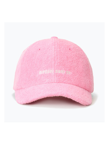 Дамска шапка с козирка Rip Curl Mixed Terry Cap pink