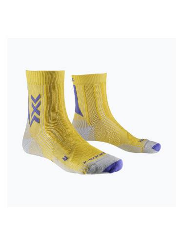 Чорапи X-Socks Trekking Perfom Ankle flax gold/amethyst