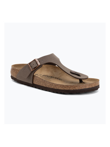 Чехли BIRKENSTOCK Gizeh Birkibuc Narrow mocca