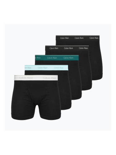 Боксерки Calvin Klein LV00NB1429 Boxer Brief 5 чифта Black Bodies w/black/niagara falls
