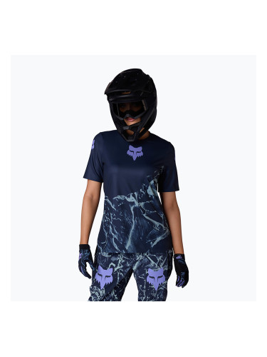 Дамска тениска за колоездене Fox Racing Ranger Image Print arctic blue