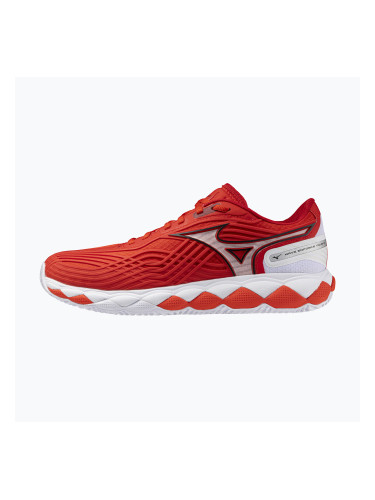 Тенис обувки Mizuno Wave Enforce Tour 2 CC fiery red/white/sun-dried toma