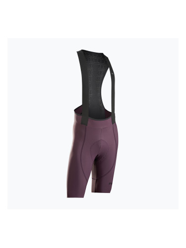 Мъжки колоездачни шорти Northwave Fast Bibshort grape wine