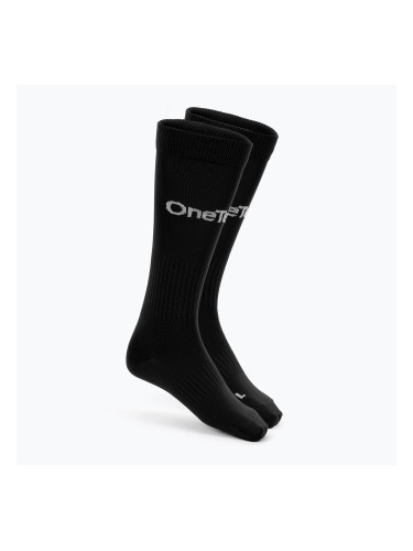 Детски футболни чорапи OneTeam Precision football socks black
