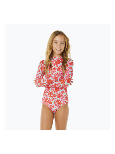 Детски цял бански костюм Rip Curl Sunshine Upf Surfsuit mint haze