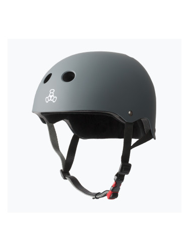 Triple Eight Сертифицираната каска Sweatsaver с въглероден мат