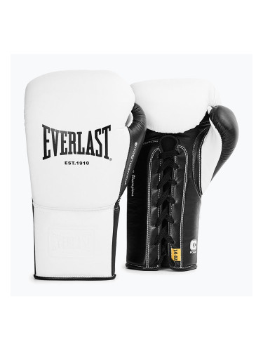 Боксьорски ръкавици Everlast Powerlock Pro OG Laced white/black