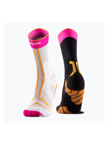 X-Socks Trailrun Terraskin Expert Crew чорапи yinyang/x black/x white/fluo pink