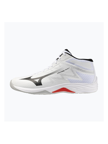 Волейболни обувки Mizuno Lightning Select Mid white/black/fiery red