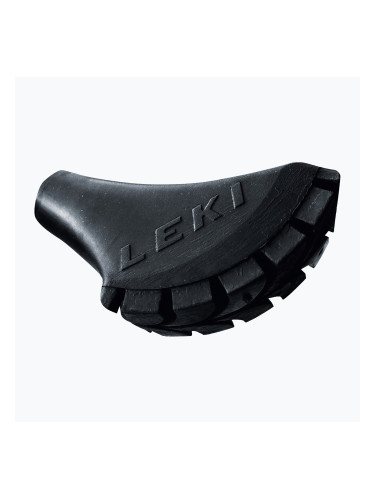 LEKI Гумена подложка за палки за ходене черна 881800103