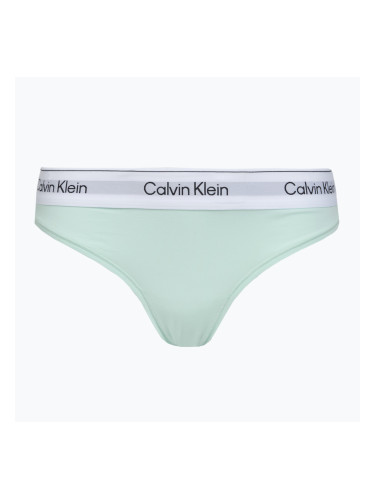 Дамски бикини Calvin Klein LV00QF8518 Thong feel the mint