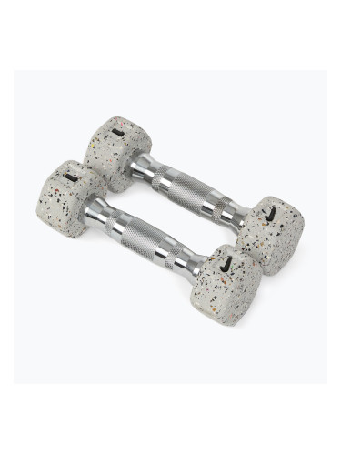 Дъмбели  Nike Strength Grind Hex Dumbbell 2 x 1 kg wolf grey