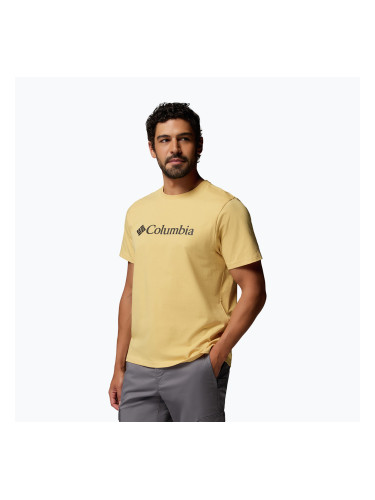 Мъжка тениска Columbia CSC Basic Logo Tee sand dune/gem columbia