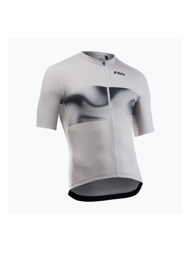 Мъжка колоездачна фланелка Northwave Force Evo light grey