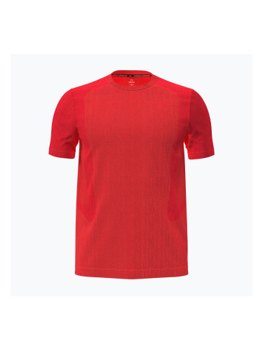 Мъжка тениска за тренировка Under Armour Vanish Seamless venom red/black