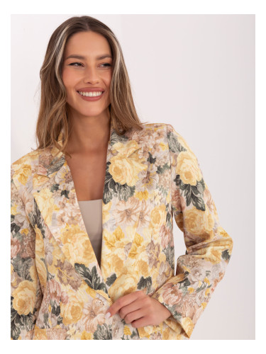 Елегантно жълто яке