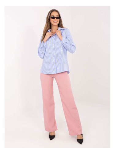 Класическа синя риза