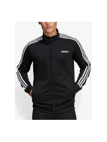 ADIDAS Essentials 3 Stripes Tricot Jacket Black