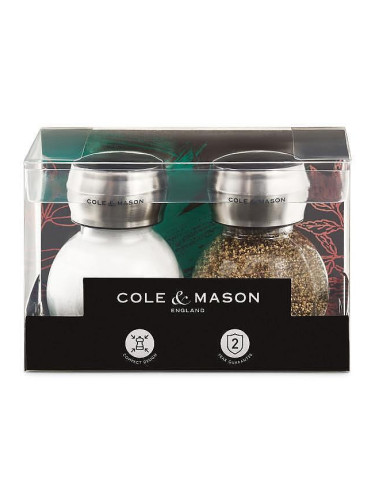 Комплект за сол и пипер COLE & MASON DARLINGTON - 8,5 см