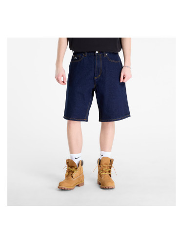 Къси панталони OBEY Bigwig Baggy Denim Short Rinse Indigo W32