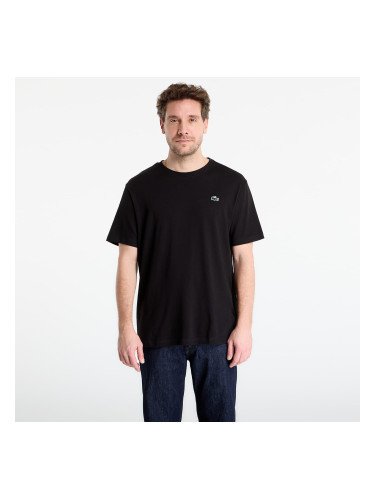 Тениска LACOSTE Tee-Shirt Black/ Lamb'S Lettuce 4
