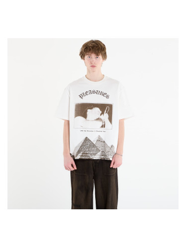 Тениска PLEASURES Elevation Heavyweight Shirt White S