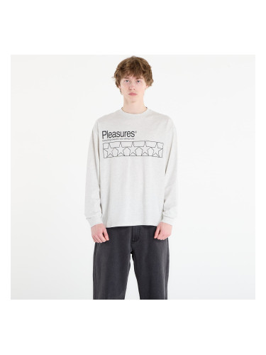Тениска PLEASURES Supplements Long Sleeve Heather S